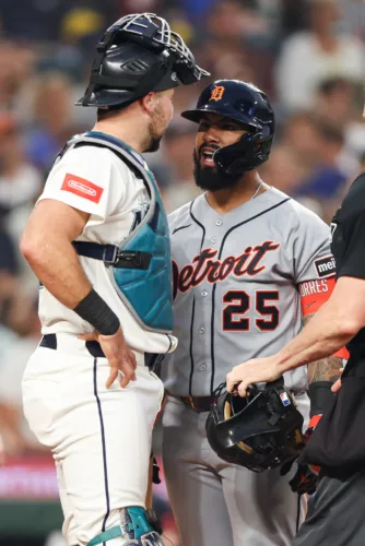 Rodríguez and Emerson hit HRs, Woo pitches 7 scoreless innings as Mariners beat Tigers